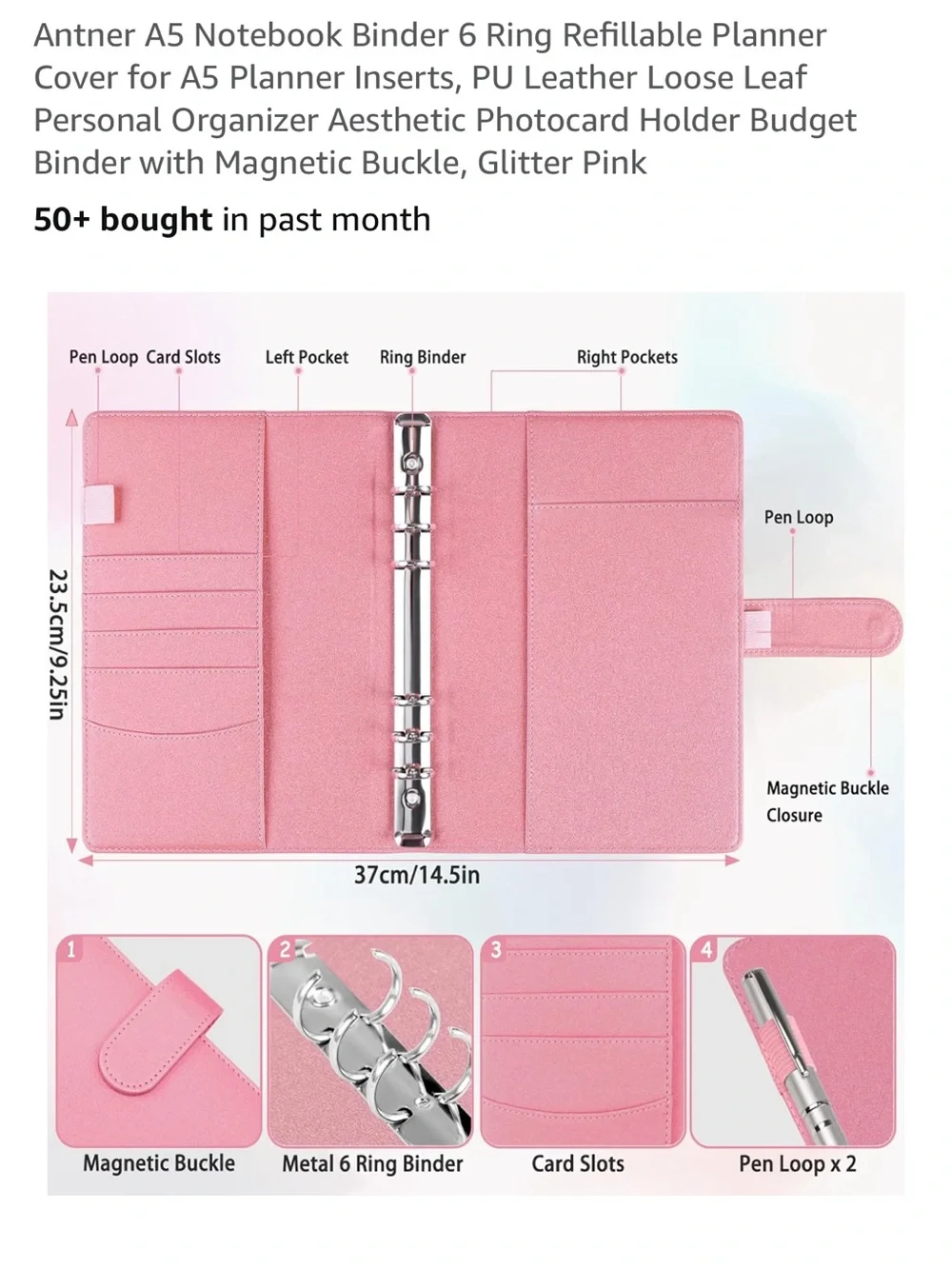 🩷 NEW 🩷 36-Month Planner and Flair Felt Tip Pens